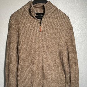 Calvin Klein Jeans "Vintage Y2K" Brown Ribbed Long Sleeve